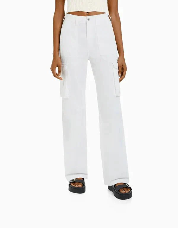 Straight Fit Cargo Pants