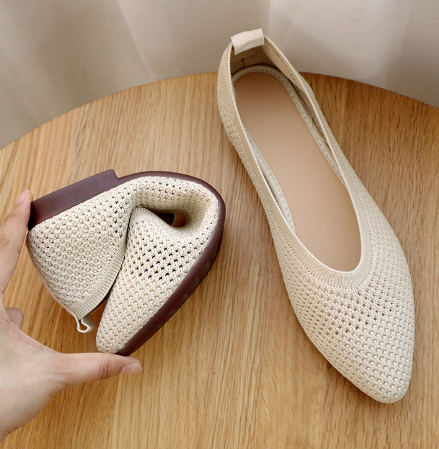 Bløde, flade sko til kvinder