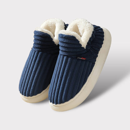 Fluffy vintertøfler til kvinder