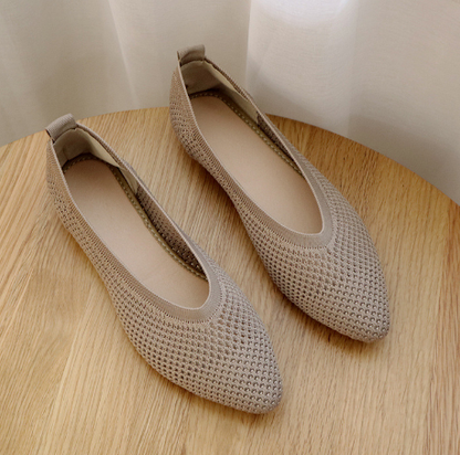 Bløde, flade sko til kvinder