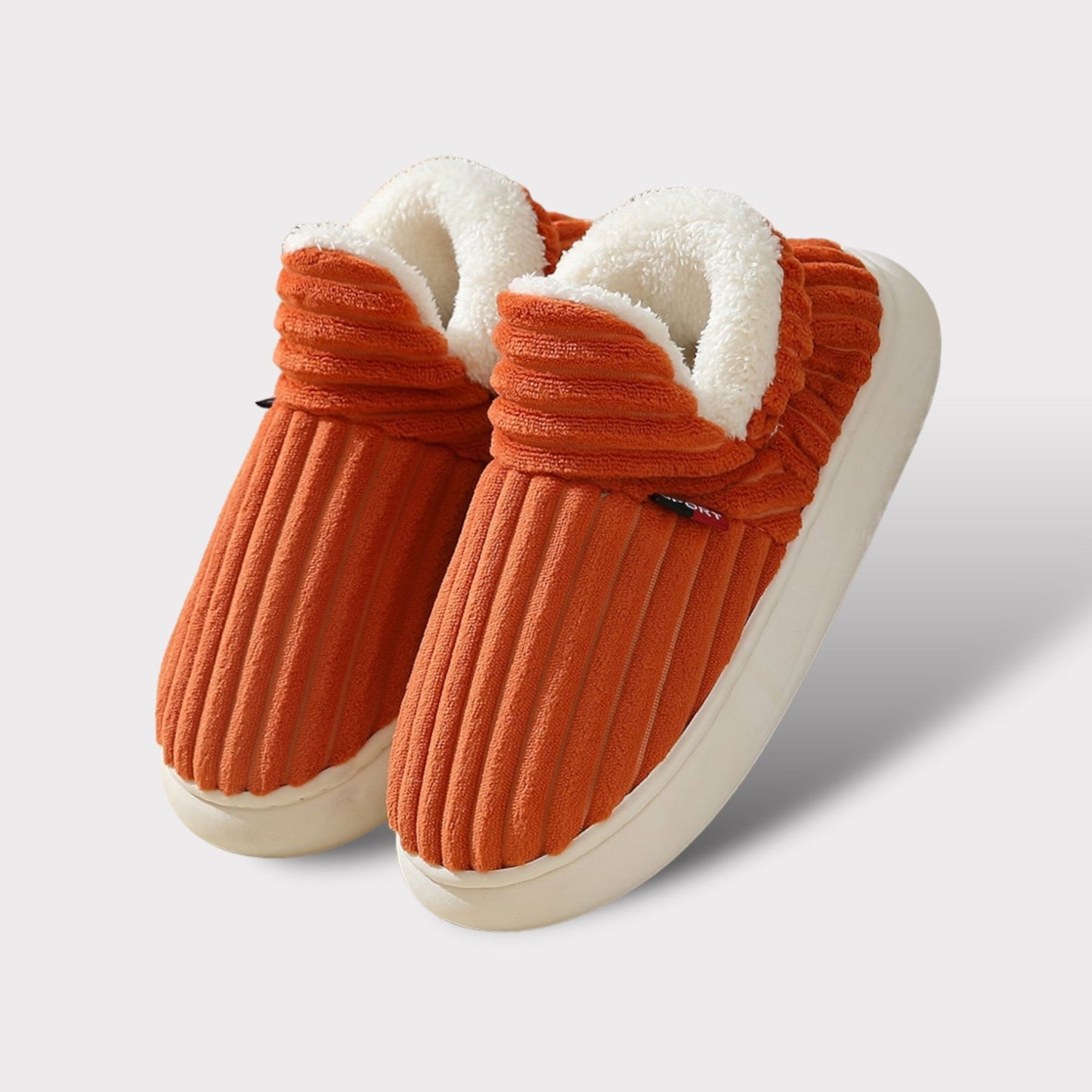 Fluffy vintertøfler til kvinder