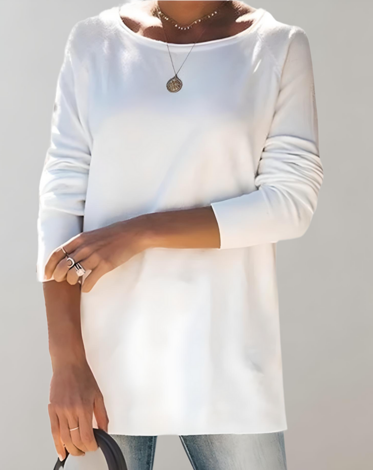 Kvinder Langærmet top