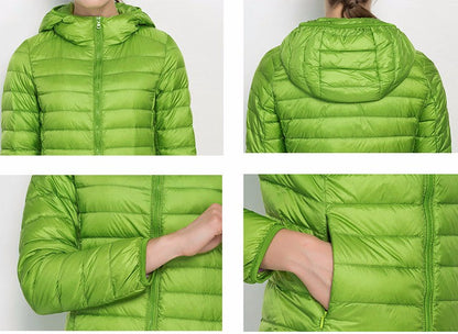 Urban Chic letvægts dunjakke til kvinder