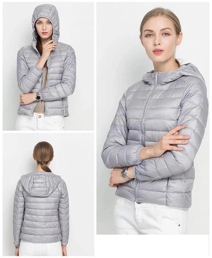 Urban Chic letvægts dunjakke til kvinder