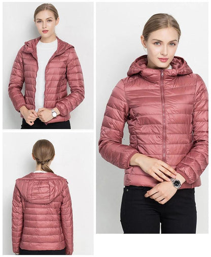 Urban Chic letvægts dunjakke til kvinder
