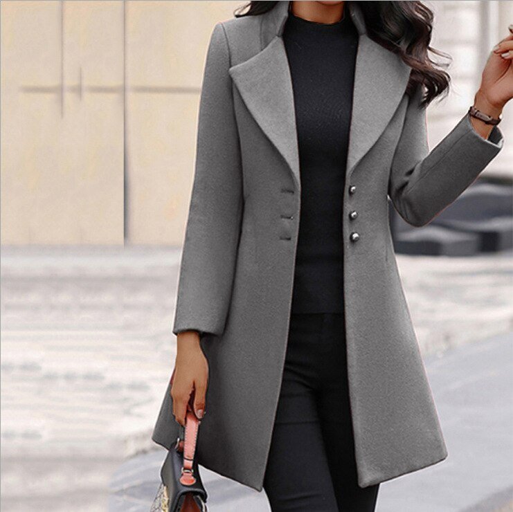 Trenchcoat Med Knapper til kvinder