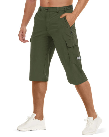 Letvægts og hurtigtørrende cargo shorts til mænd