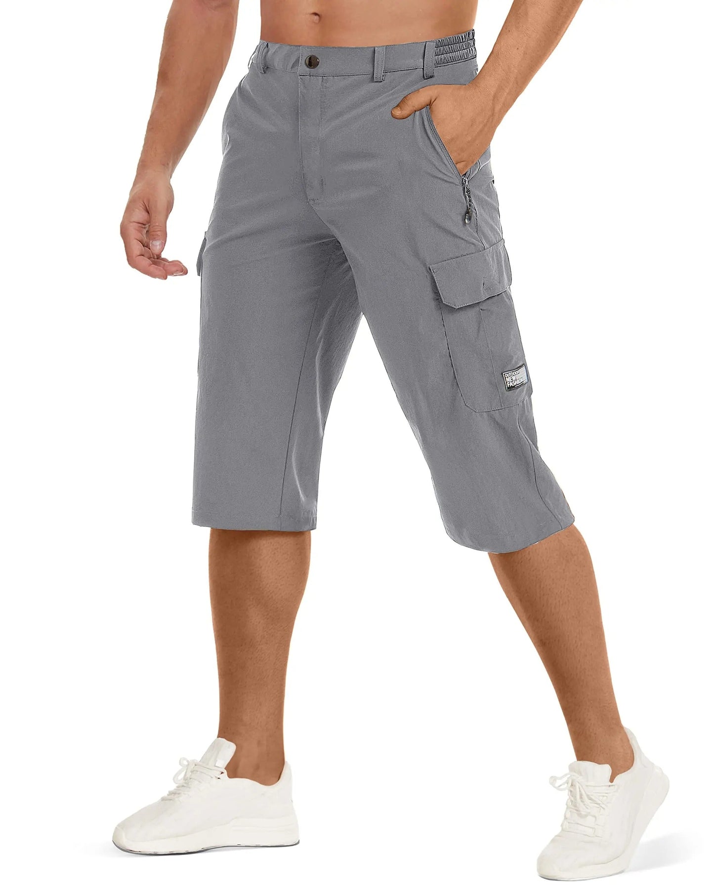 Lette og hurtigtørrende cargo-shorts til mænd