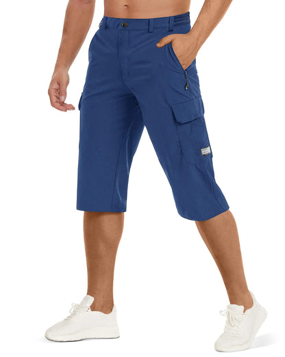 Letvægts og hurtigtørrende cargo shorts til mænd