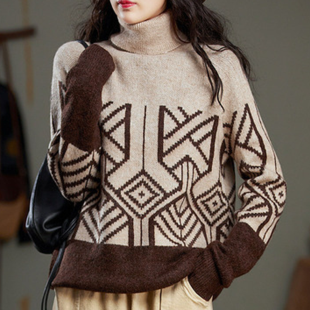 Moderigtig rullekrave til kvinder