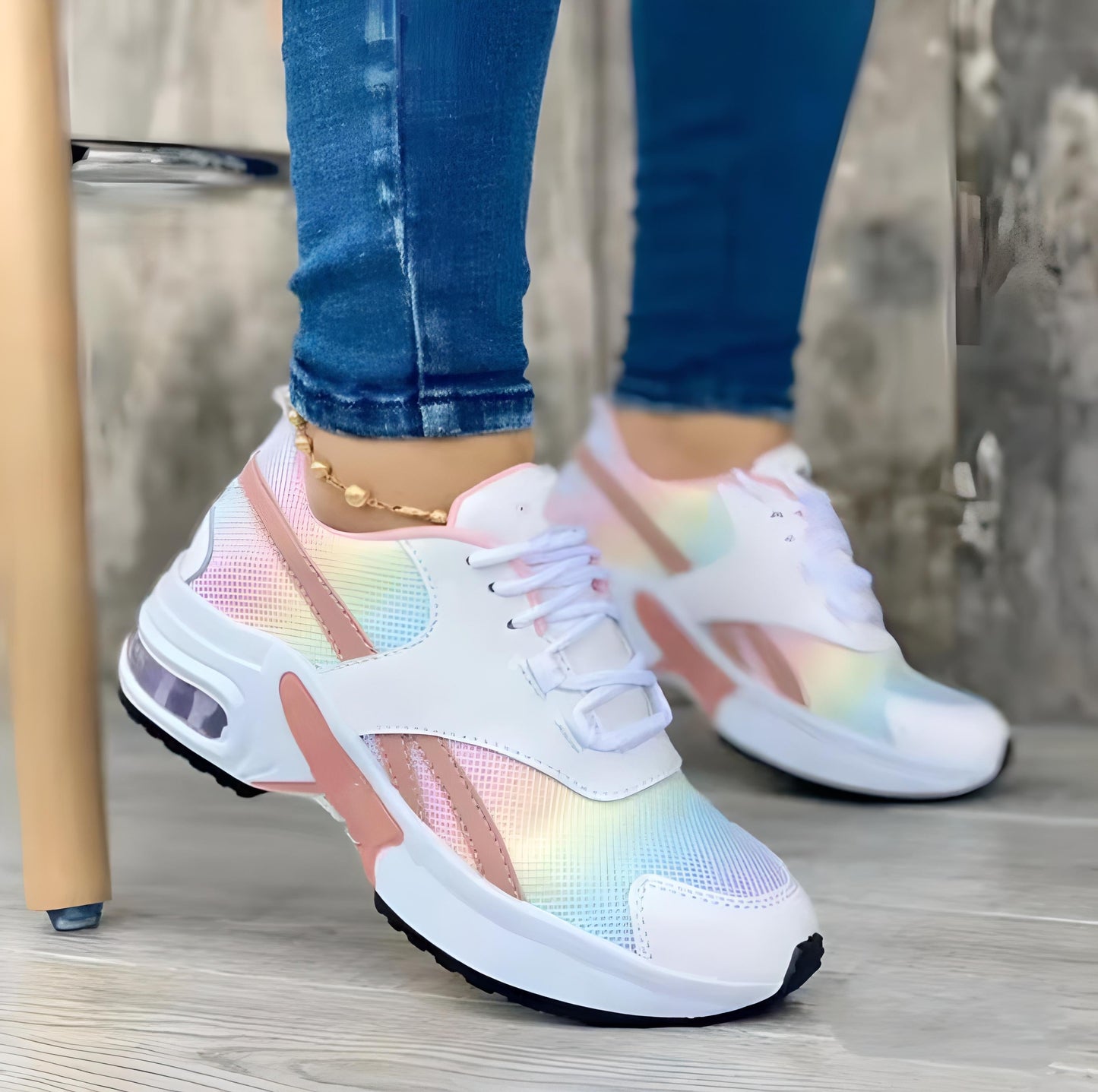 Hyggelige ergonomiske damesneakers
