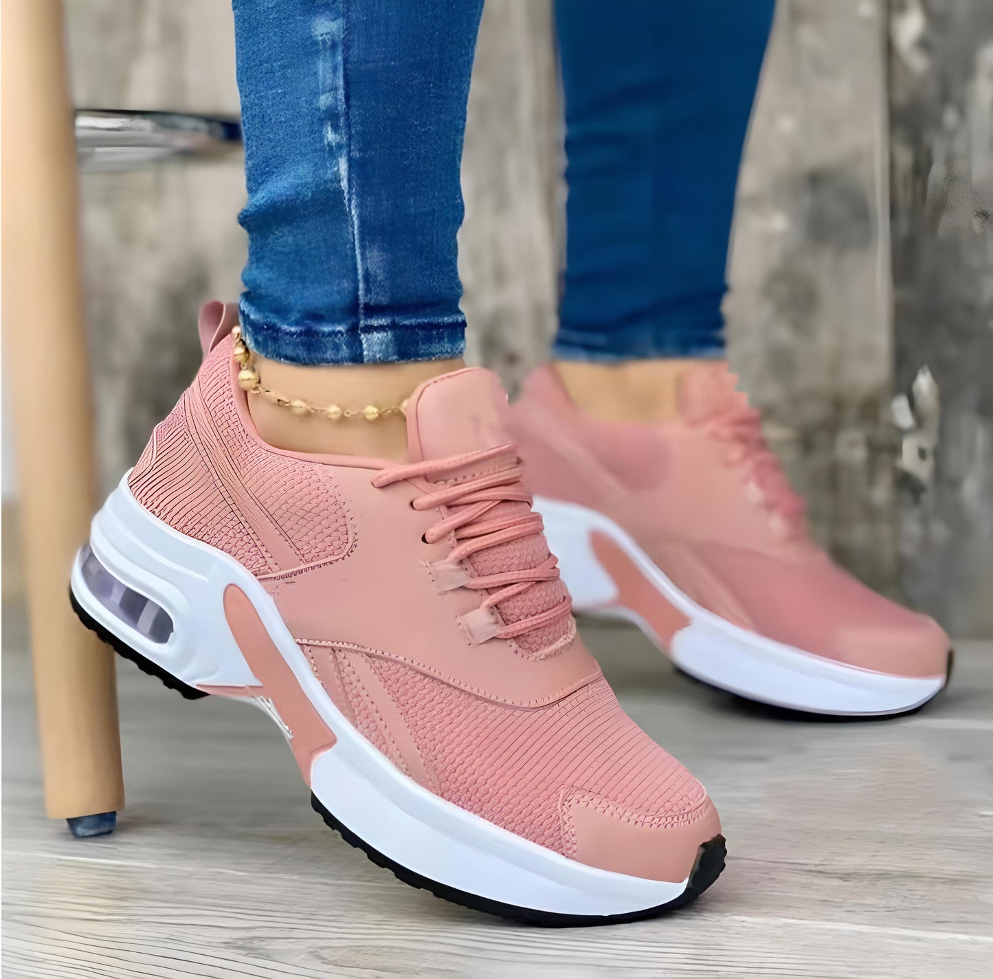 Hyggelige ergonomiske damesneakers